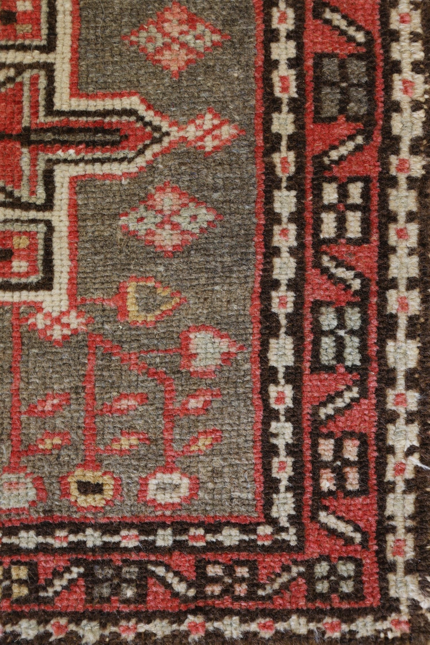 Vintage Karaja Handwoven Tribal Rug, J68594