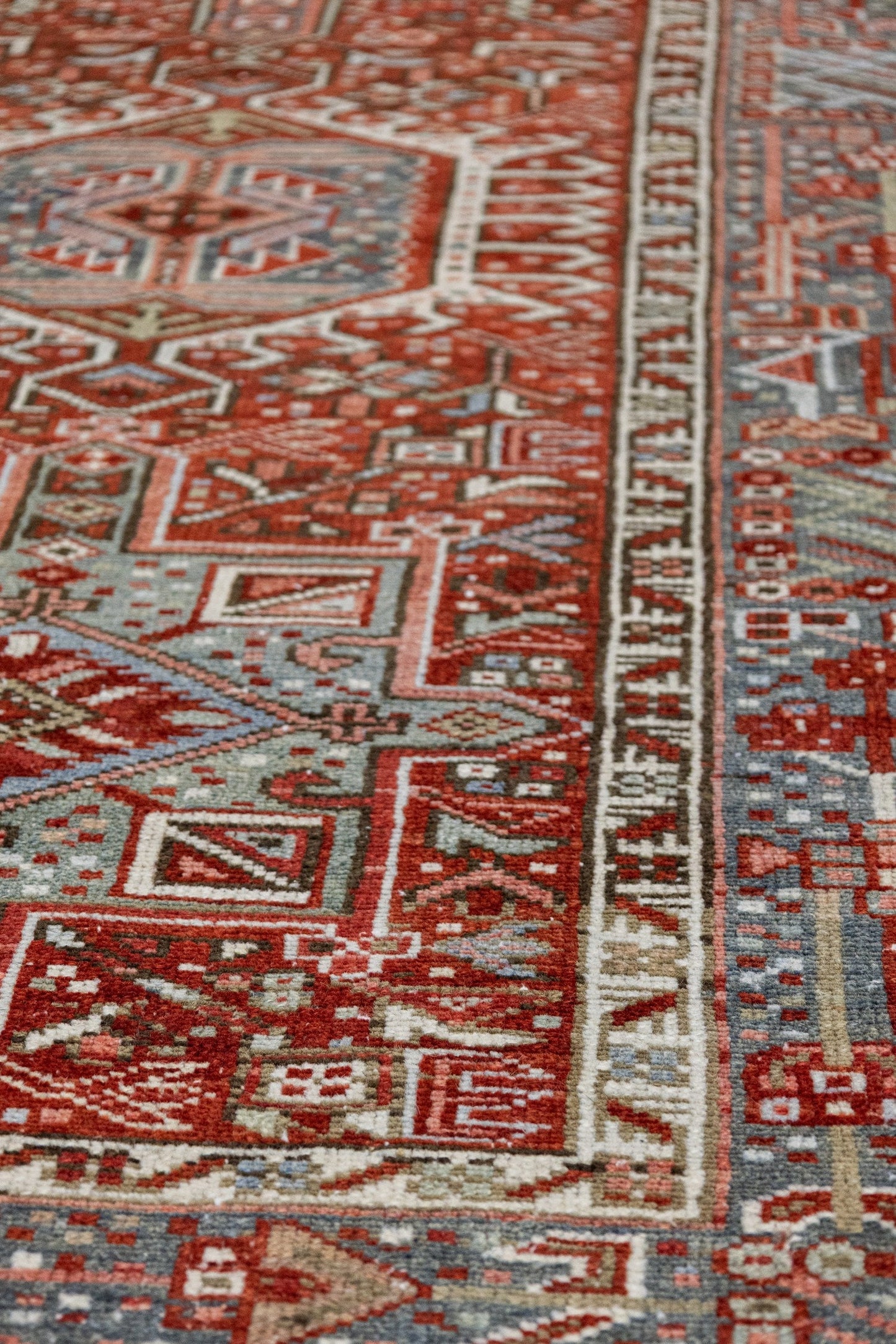 Vintage Karaja Handwoven Tribal Rug, J71269
