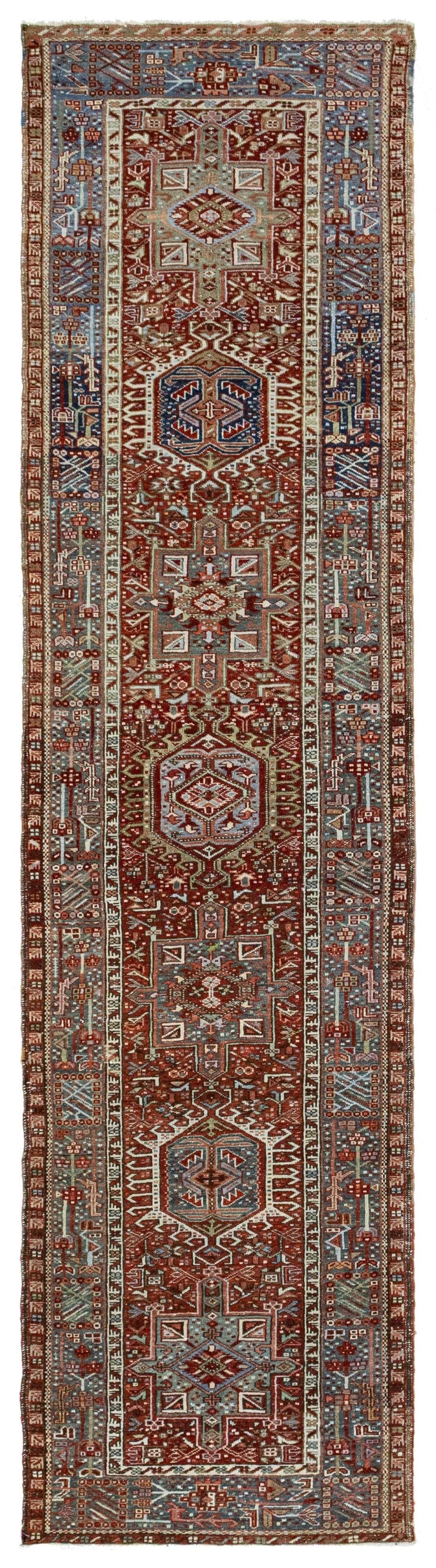 Vintage Karaja Handwoven Tribal Rug