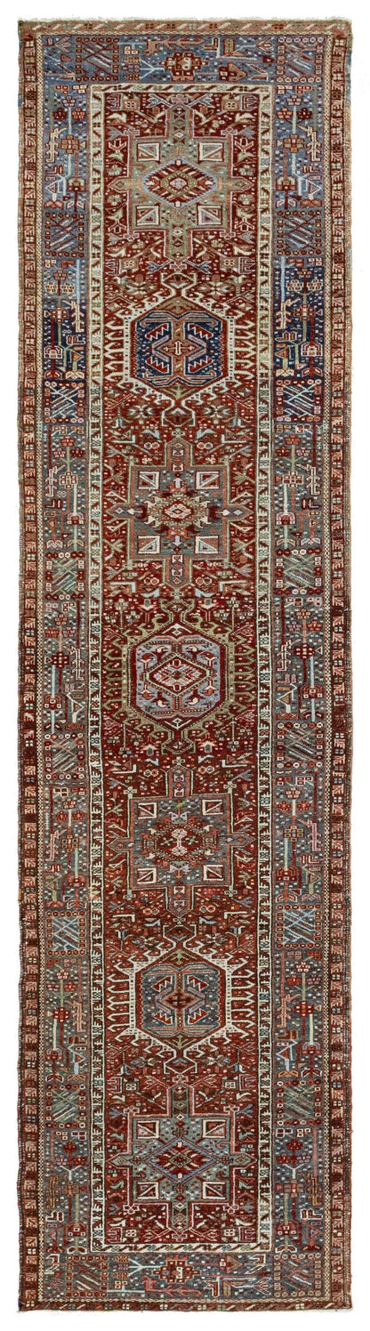 Vintage Karaja Handwoven Tribal Rug