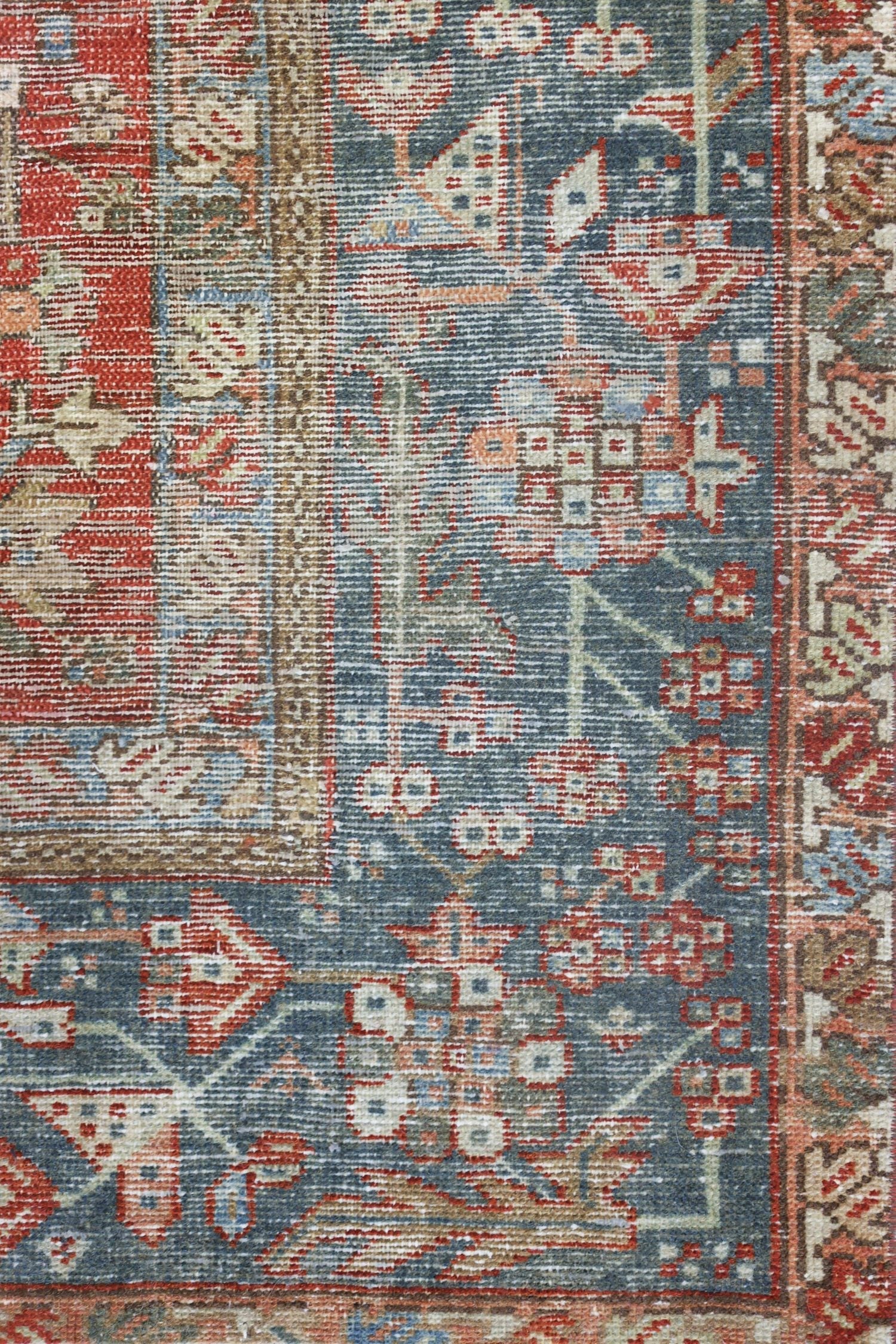 Vintage Karaja Handwoven Tribal Rug, J72937