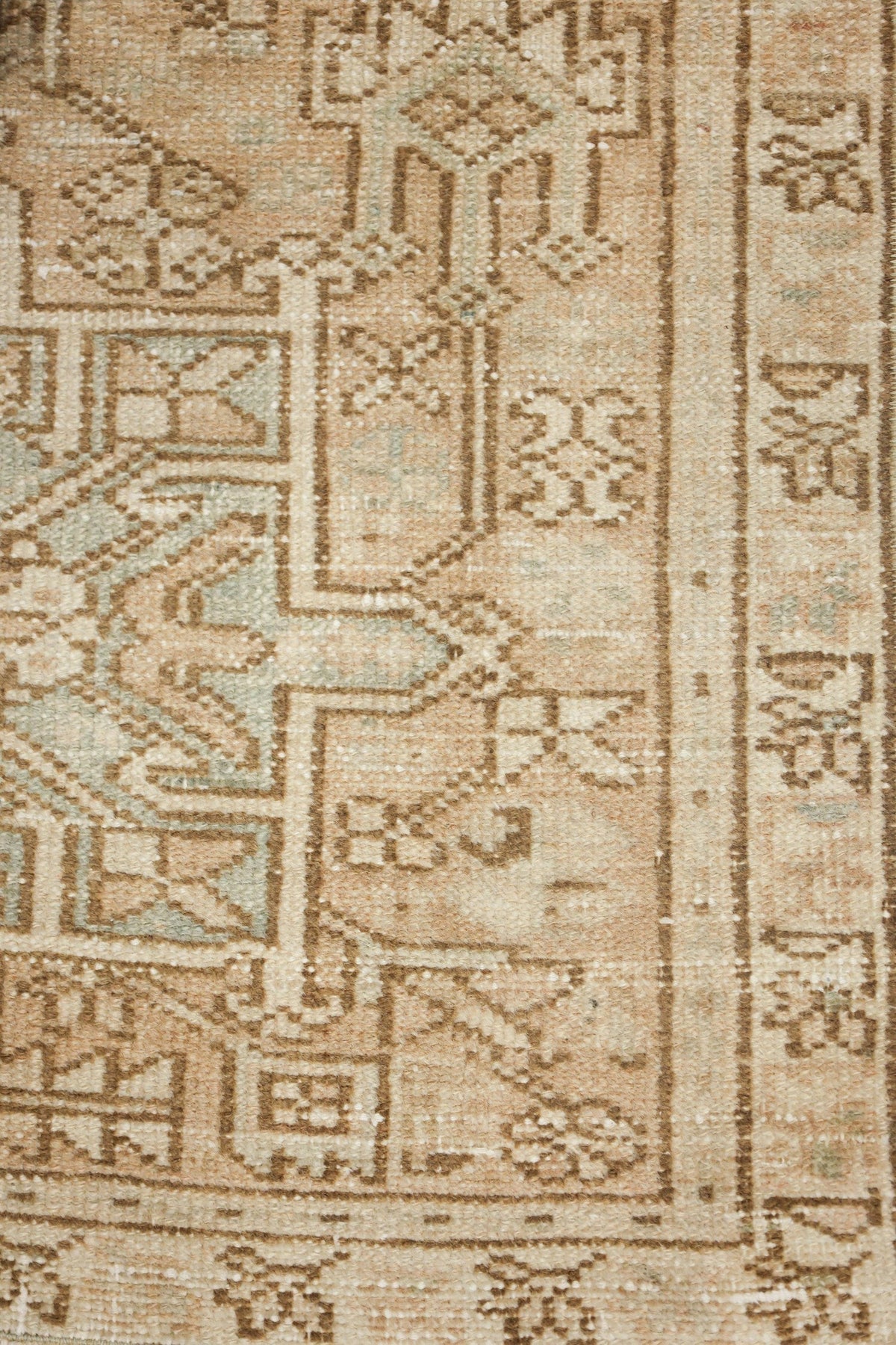 Vintage Karaja Handwoven Tribal Rug, J73279