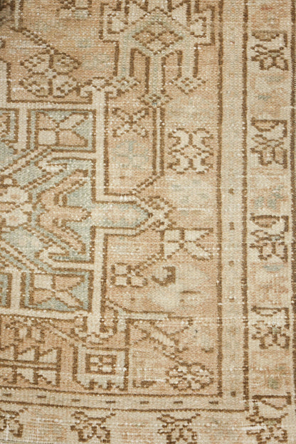 Vintage Karaja Handwoven Tribal Rug, J73279