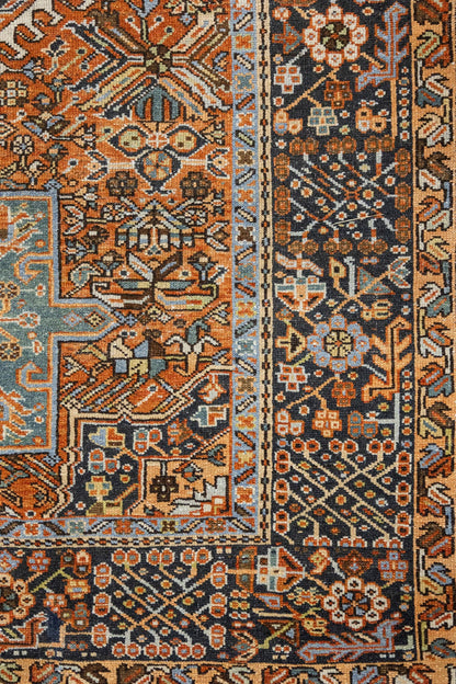Vintage Karaja Handwoven Tribal Rug, J75319