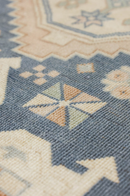 Vintage Karaja Handwoven Tribal Rug, J79400