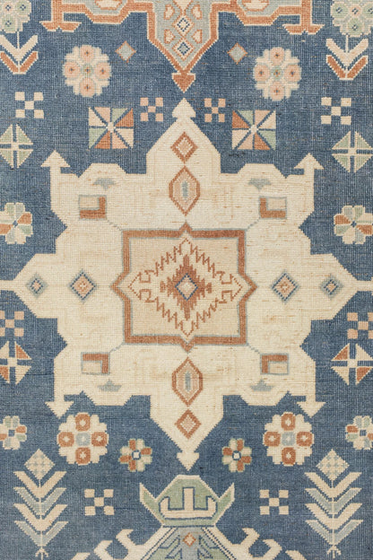 Vintage Karaja Handwoven Tribal Rug, J79400