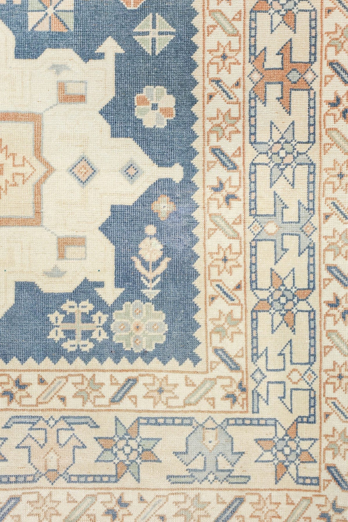 Vintage Karaja Handwoven Tribal Rug, J79400