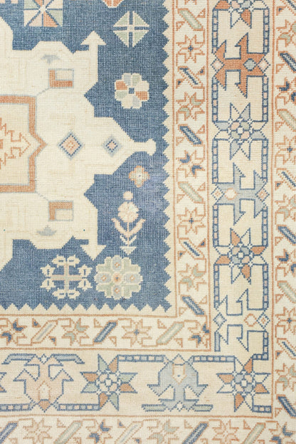 Vintage Karaja Handwoven Tribal Rug, J79400