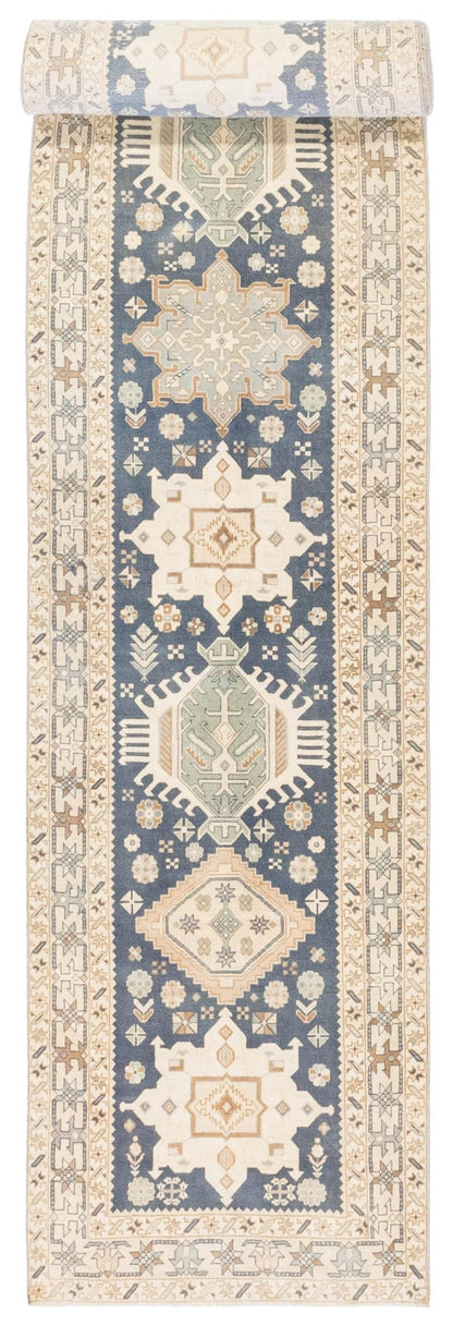 Vintage Karaja Handwoven Tribal Rug