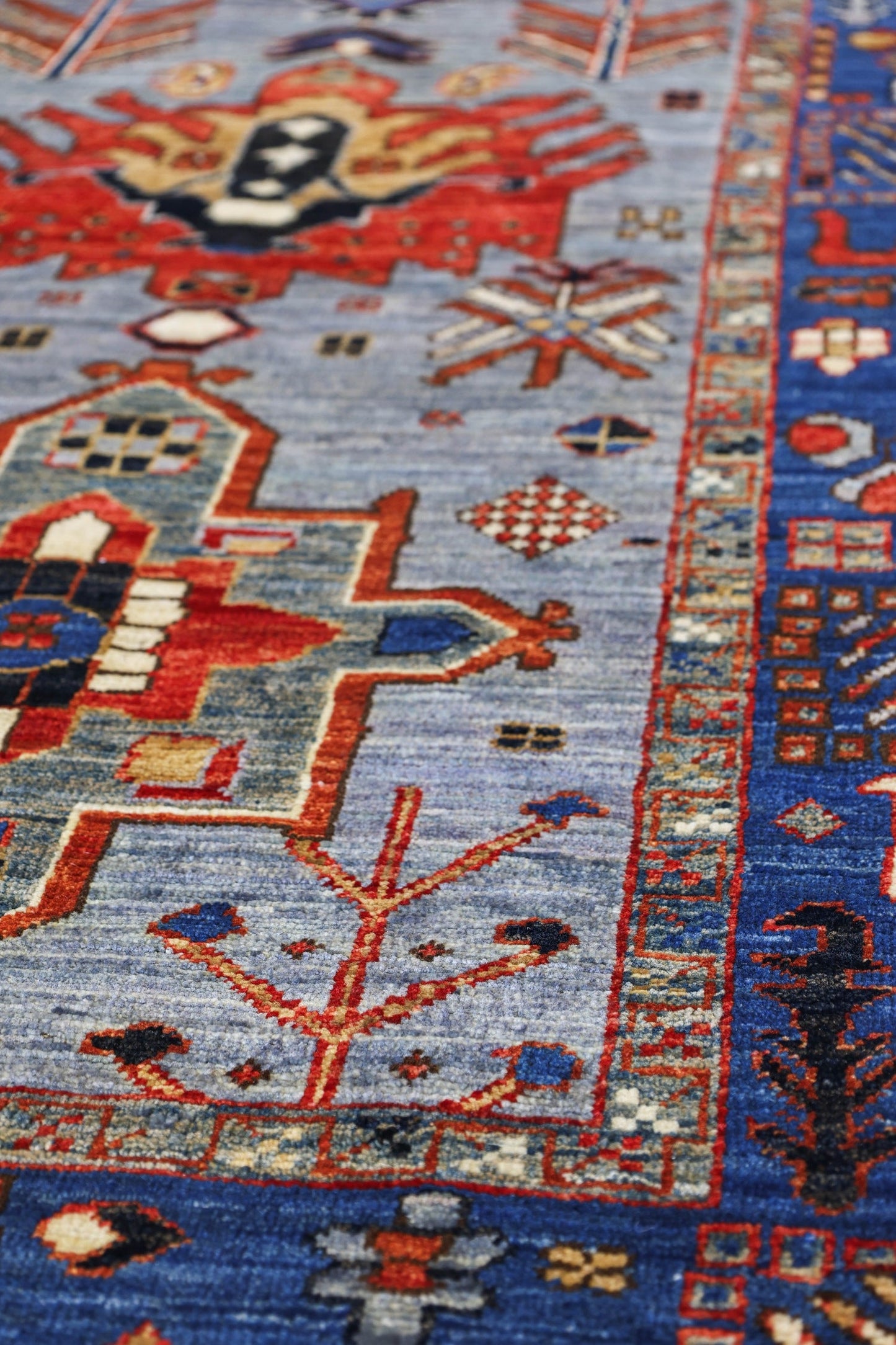 Karaja Handwoven Tribal Rug, J79771