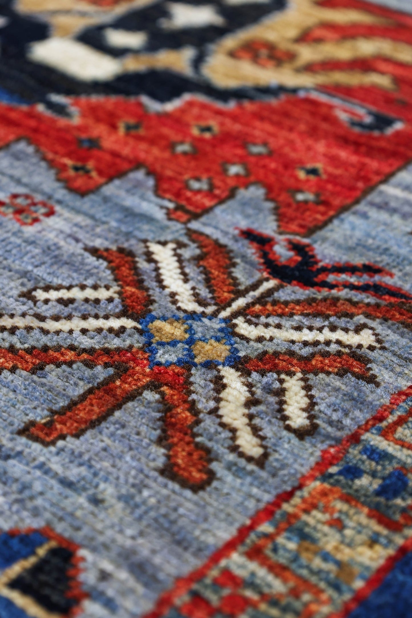 Karaja Handwoven Tribal Rug, J79771