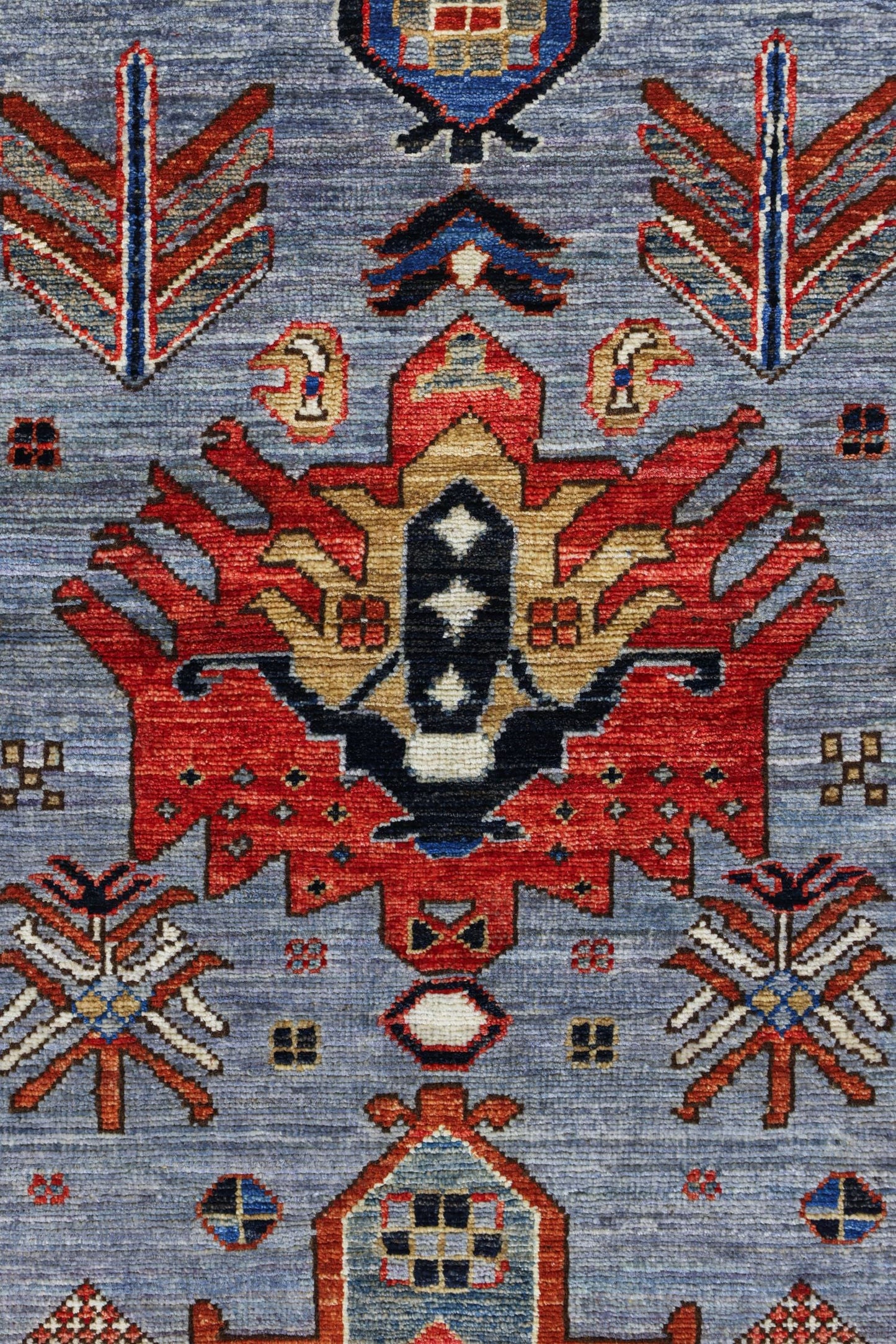 Karaja Handwoven Tribal Rug, J79771