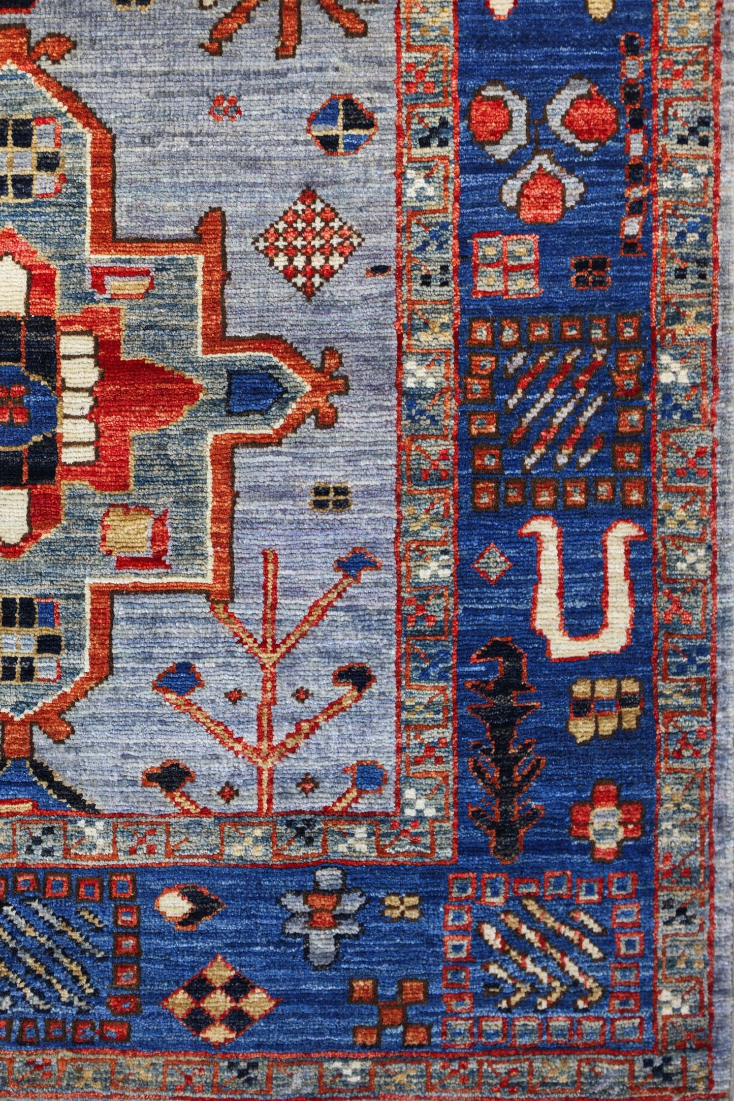 Karaja Handwoven Tribal Rug, J79771