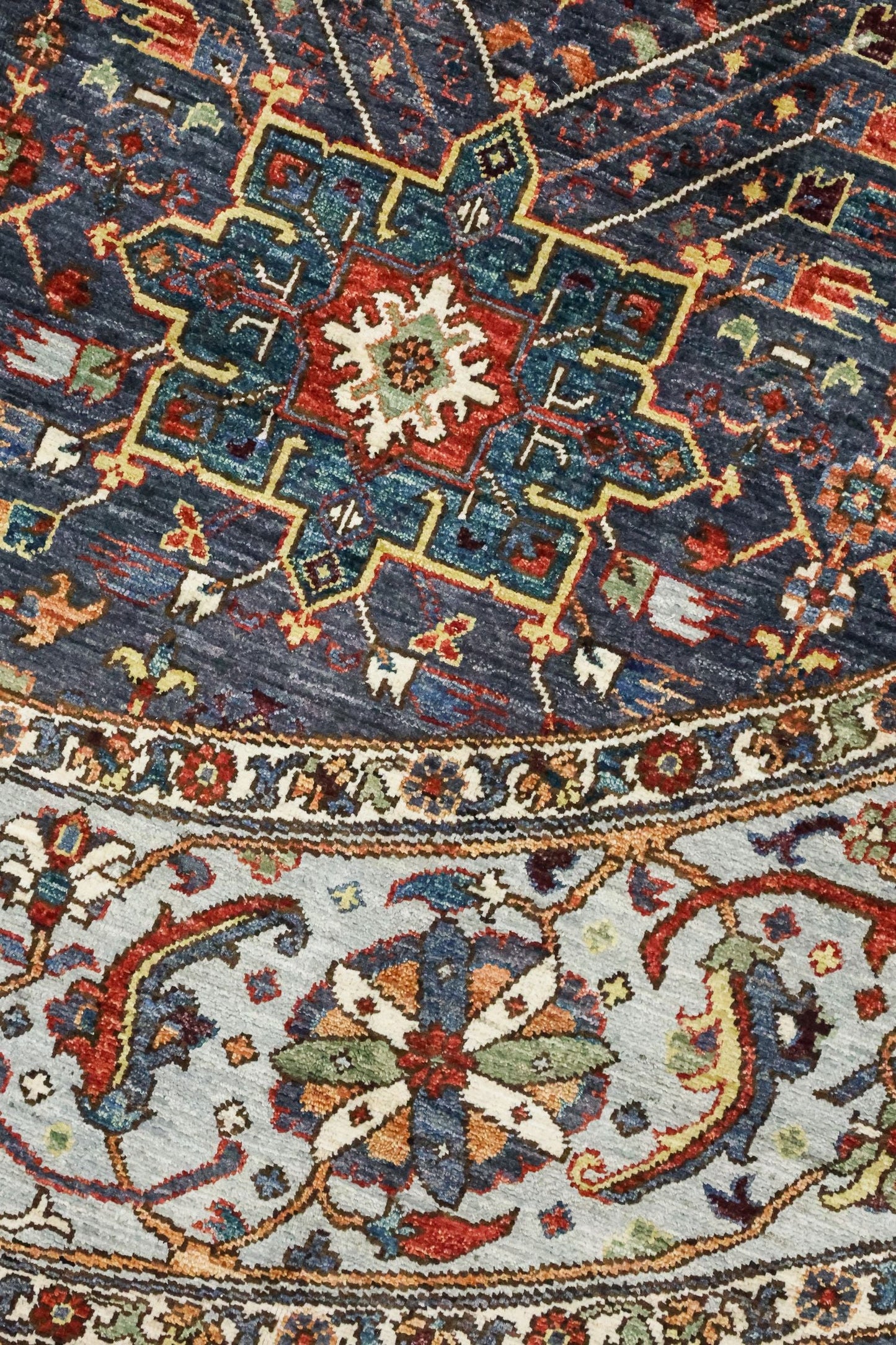 Karaja Handwoven Tribal Rug, J81352