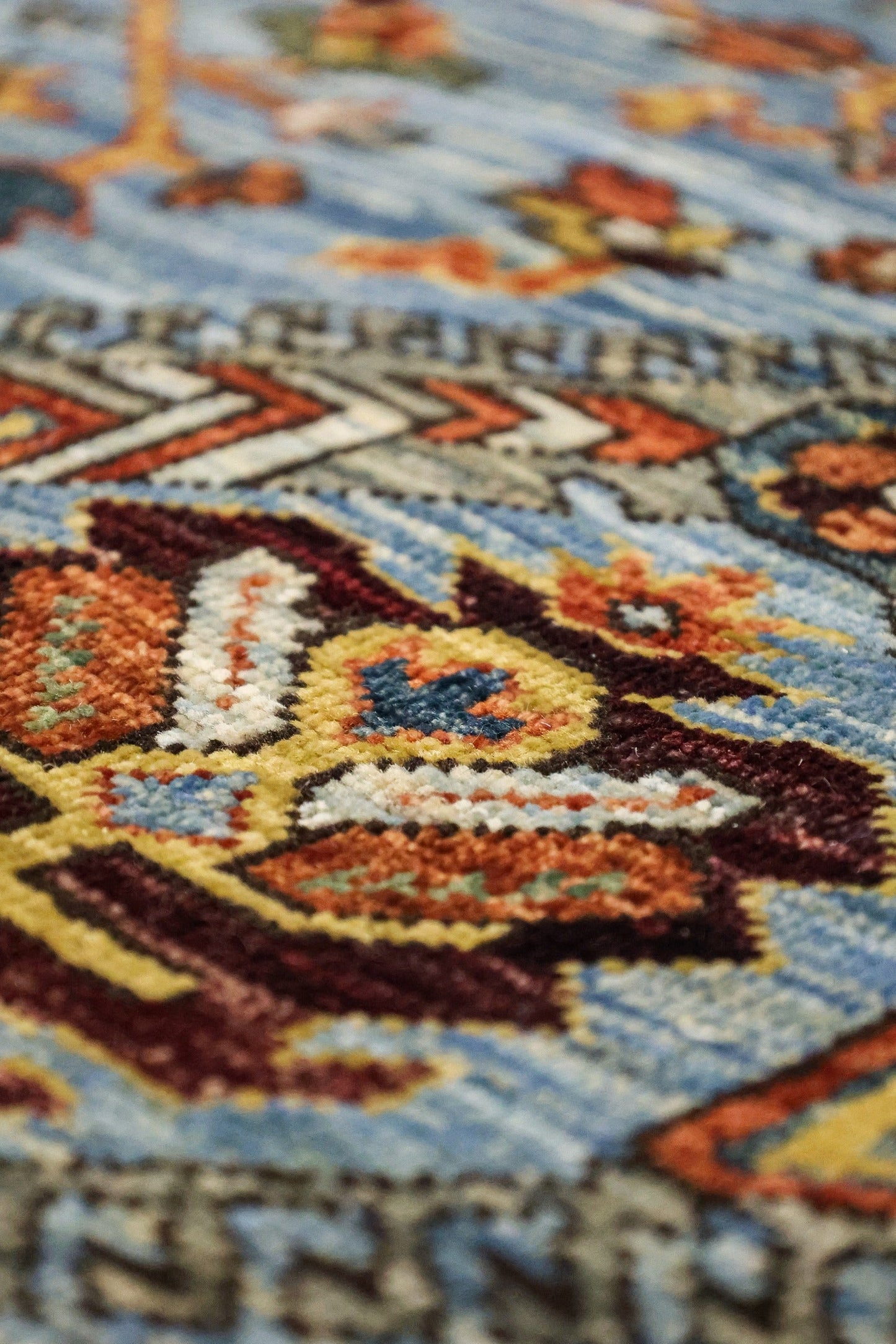 Karaja Handwoven Tribal Rug, J81356