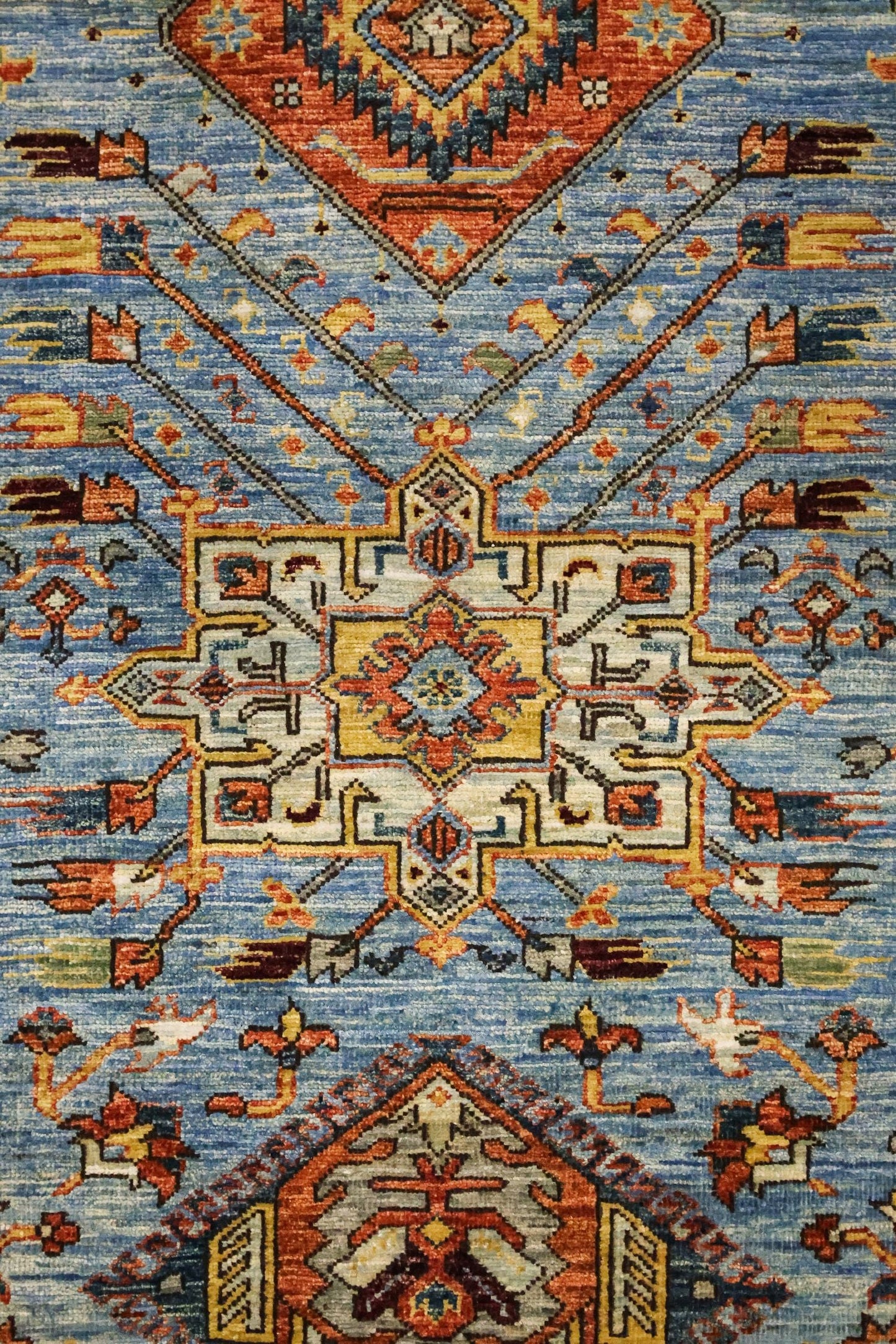 Karaja Handwoven Tribal Rug, J81356