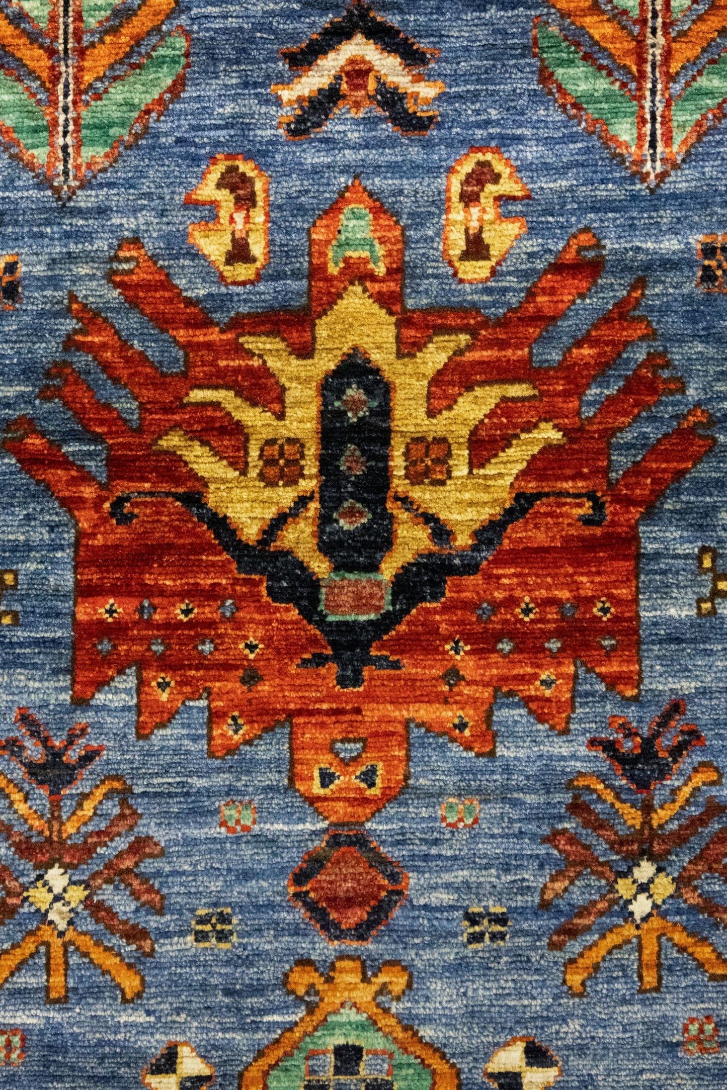 Karaja Handwoven Tribal Rug, J86048