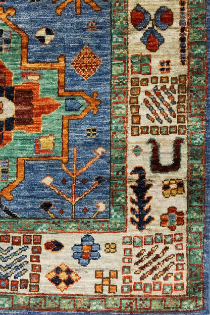 Karaja Handwoven Tribal Rug, J86048