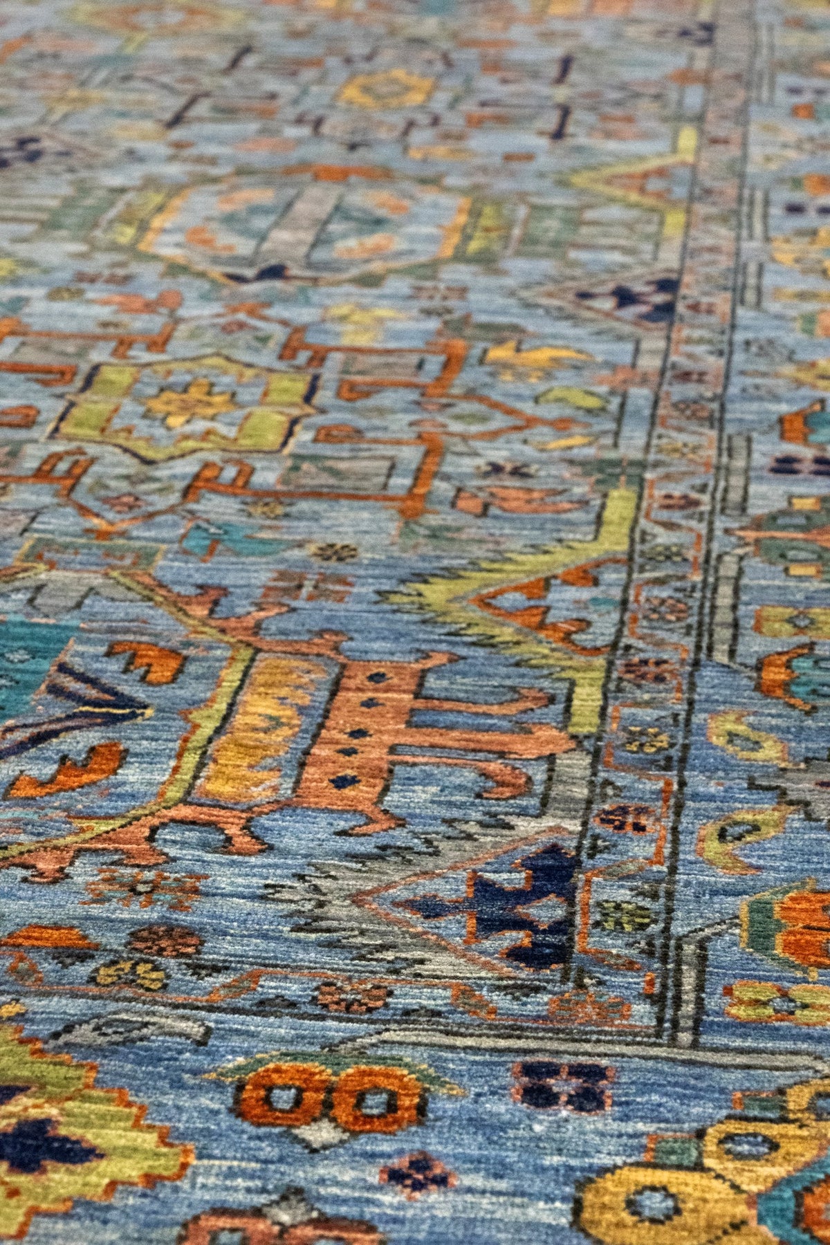 Karaja Handwoven Tribal Rug, J86083