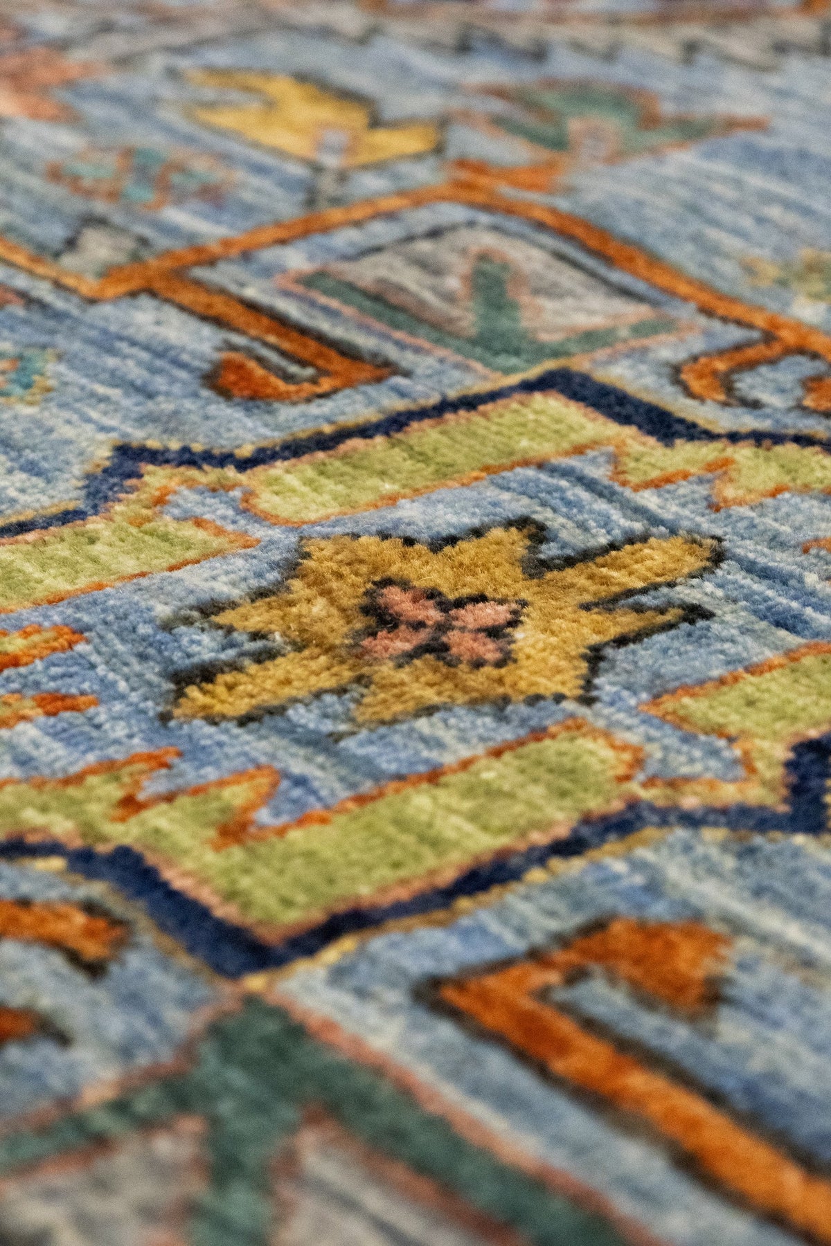 Karaja Handwoven Tribal Rug, J86083