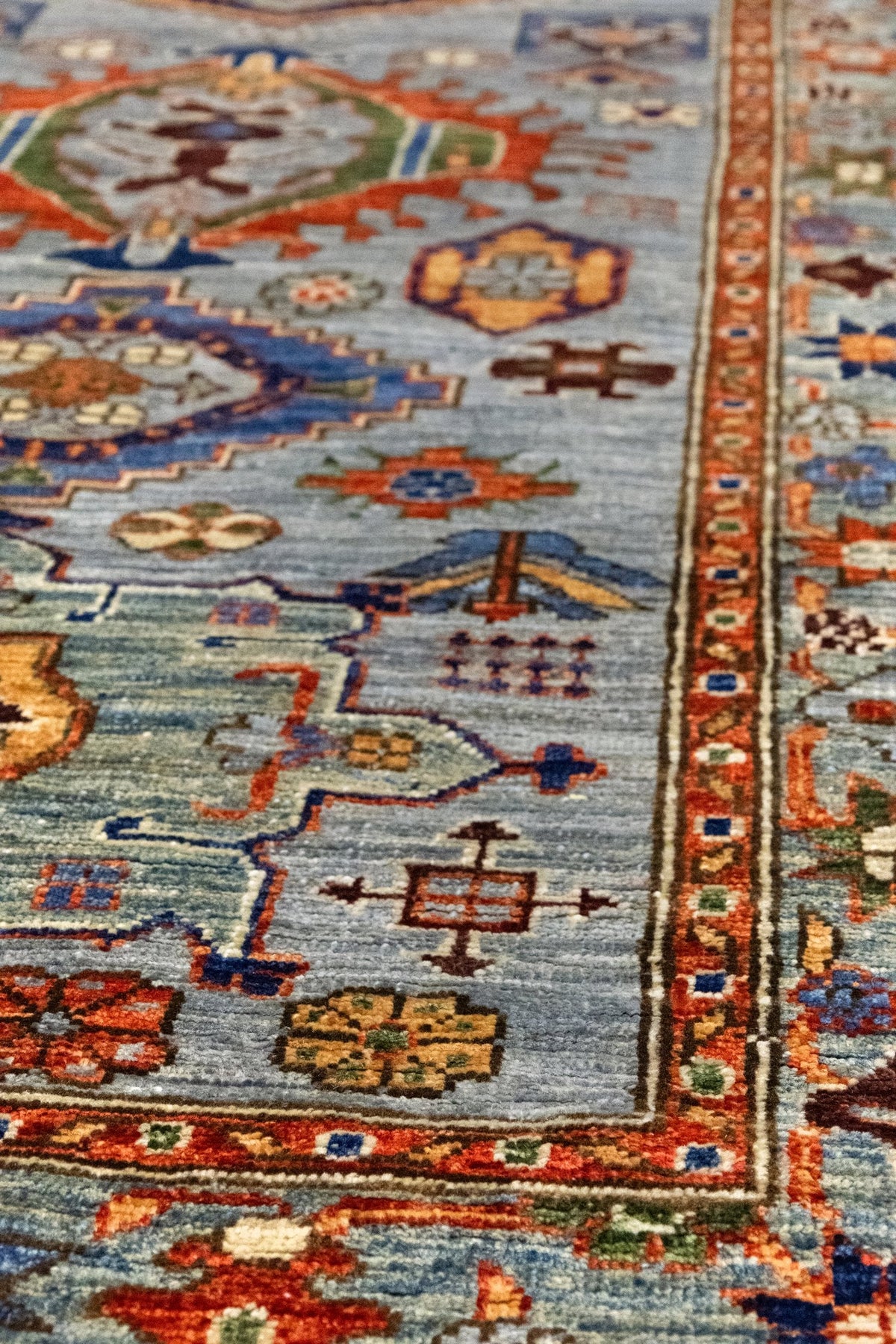 Karaja Handwoven Tribal Rug, J86099