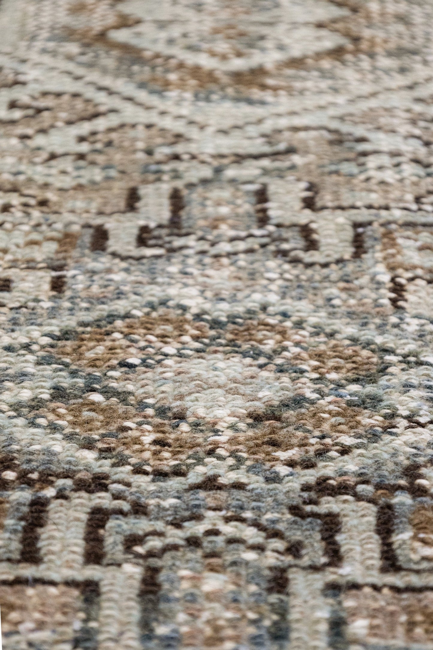 Vintage Karaja Handwoven Tribal Rug, J86301