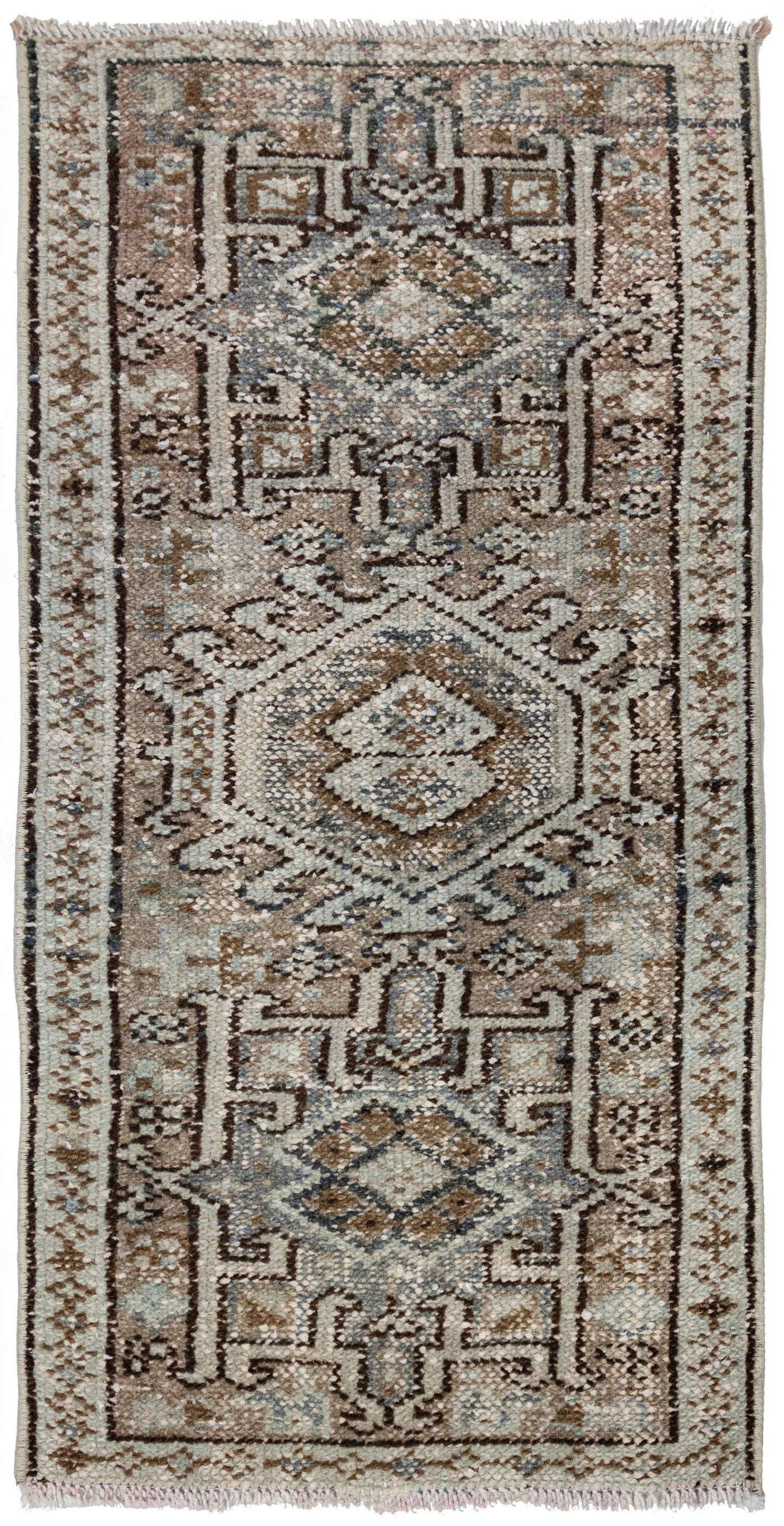 Vintage Karaja Handwoven Tribal Rug