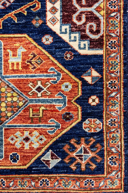 Karaja Handwoven Tribal Rug, J86771
