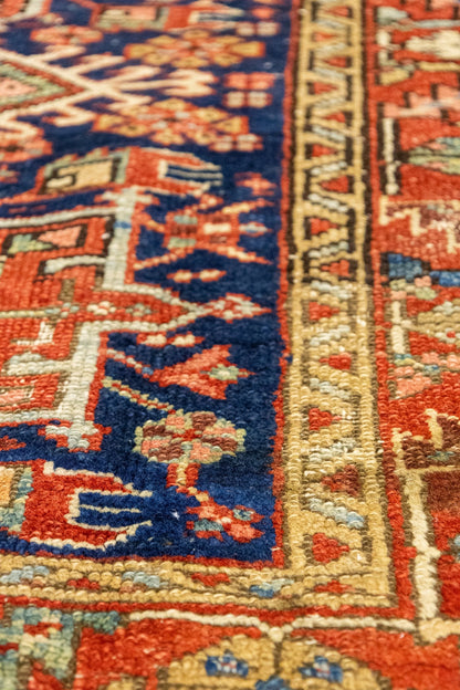 Vintage Karaja Handwoven Tribal Rug, J87169
