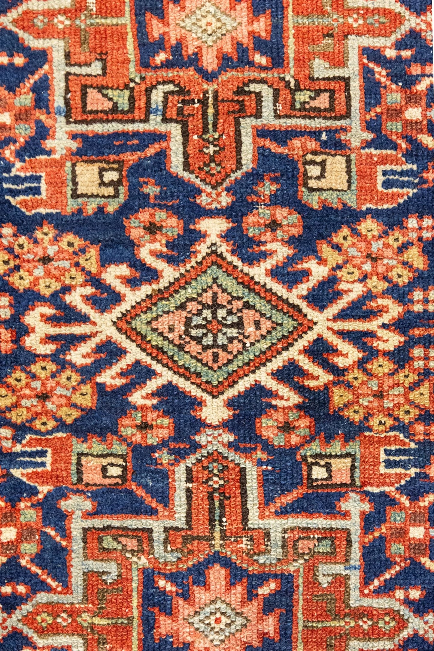 Vintage Karaja Handwoven Tribal Rug, J87169