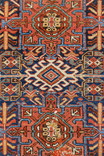 Vintage Karaja Handwoven Tribal Rug, J87184