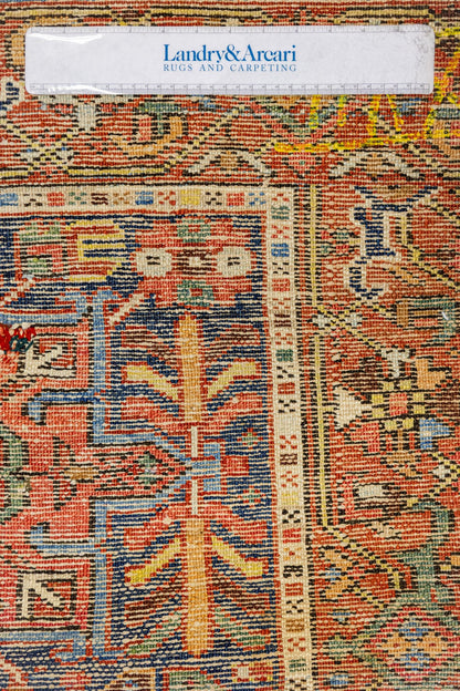 Vintage Karaja Handwoven Tribal Rug, J87184