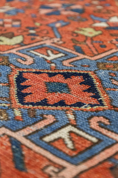 Antique Karaja Handwoven Tribal Rug, J87287
