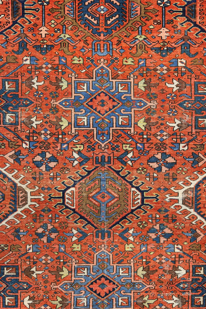 Antique Karaja Handwoven Tribal Rug, J87287