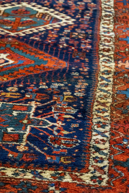 Antique Karaja Handwoven Tribal Rug, J87345