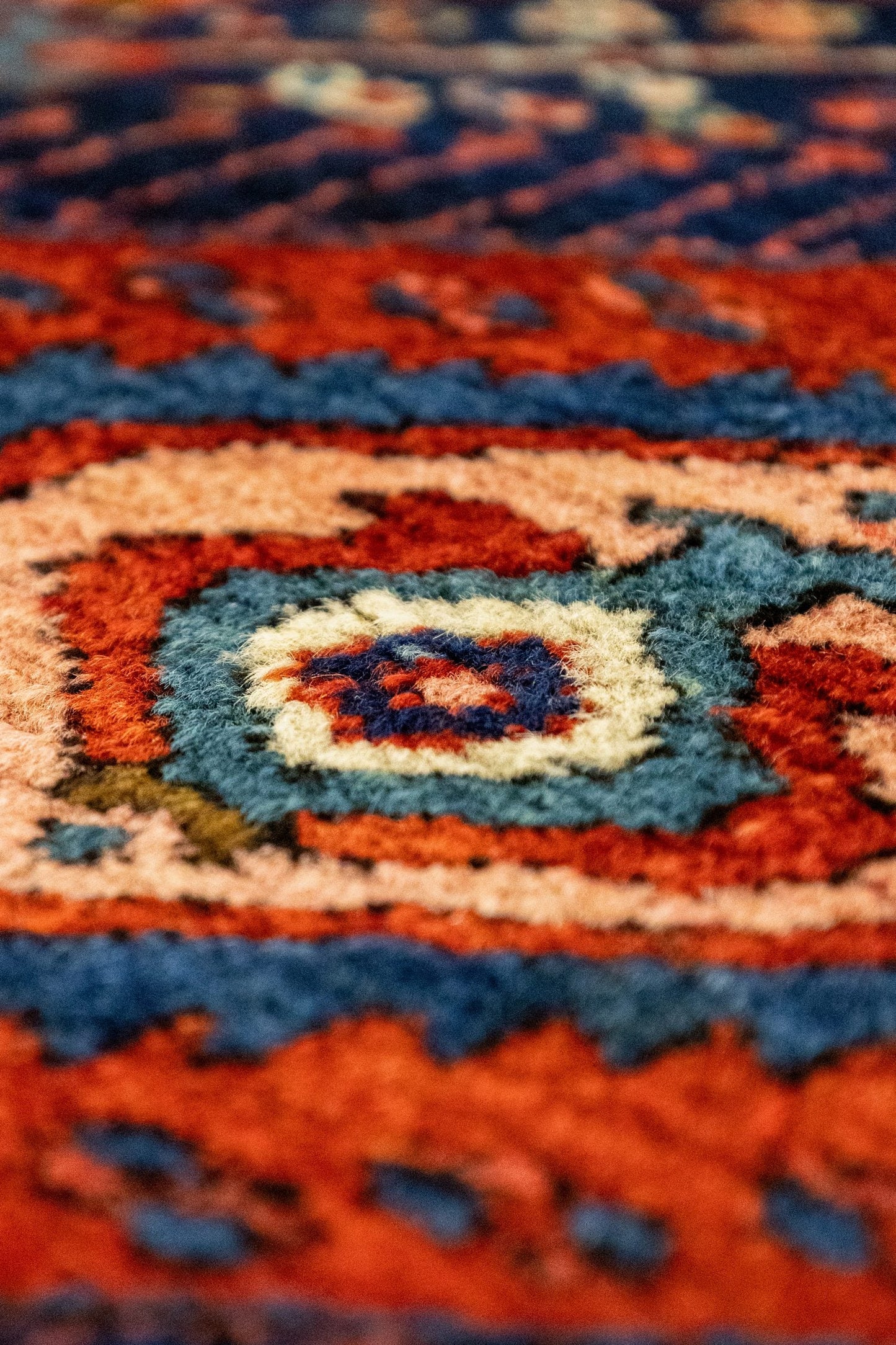 Antique Karaja Handwoven Tribal Rug, J87345