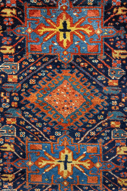 Antique Karaja Handwoven Tribal Rug, J87345