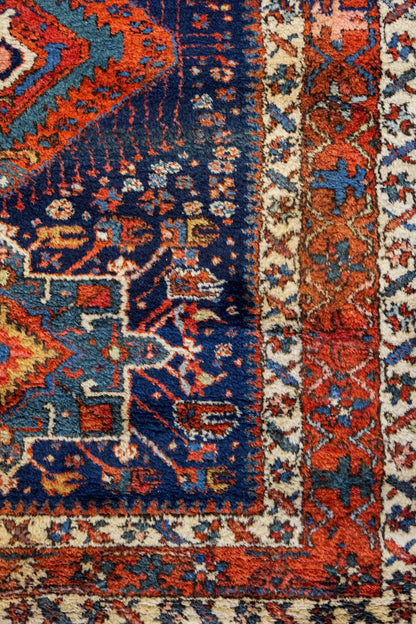 Antique Karaja Handwoven Tribal Rug, J87345