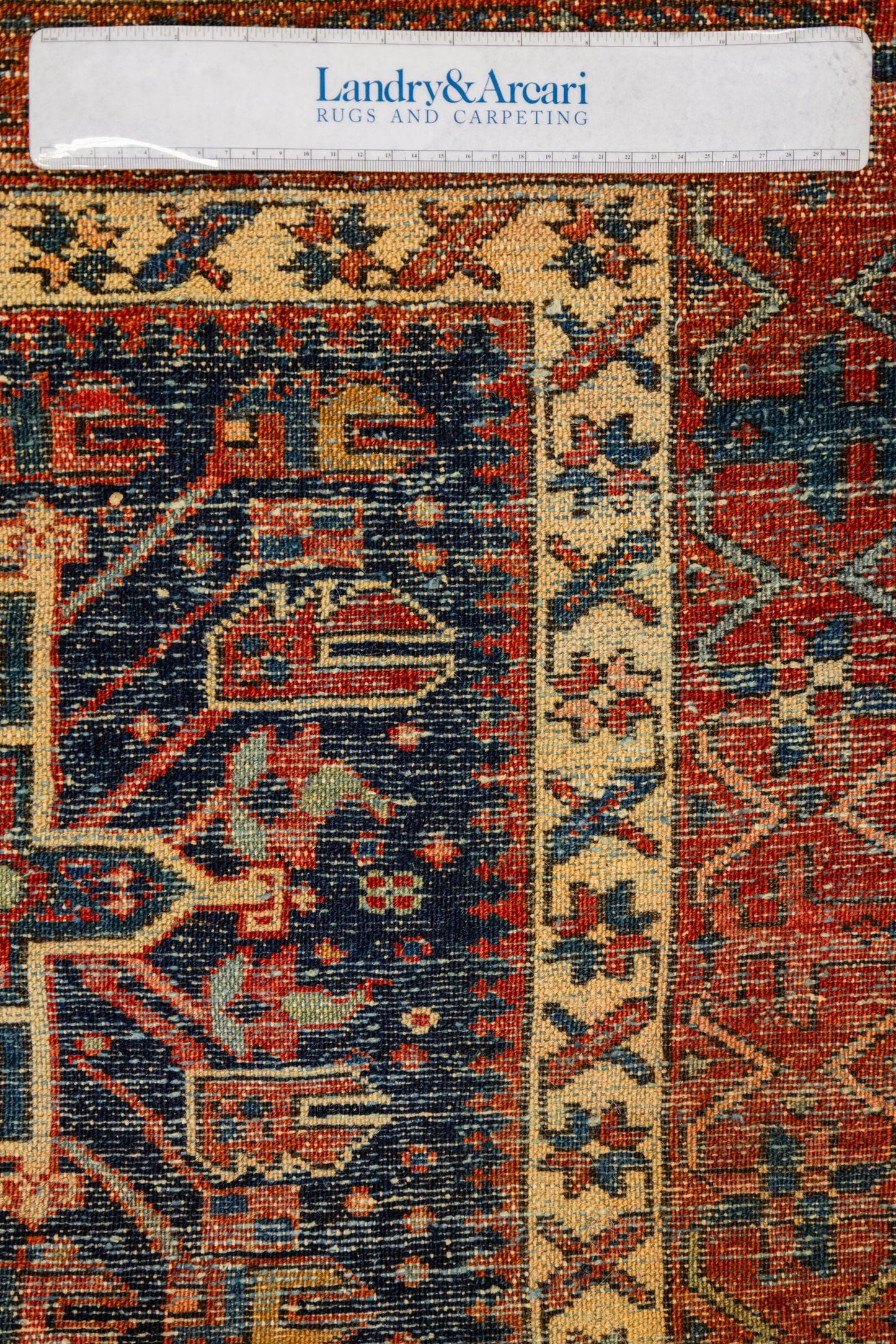 Antique Karaja Handwoven Tribal Rug, J87345