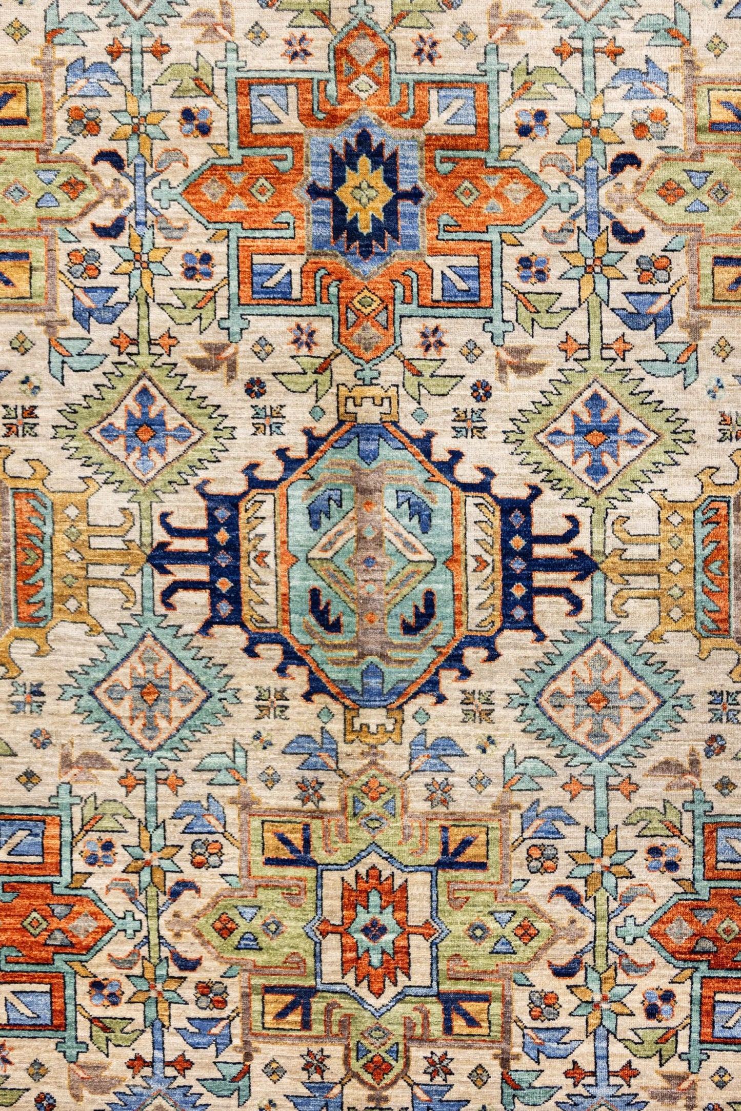 Karaja Handwoven Tribal Rug, J87481