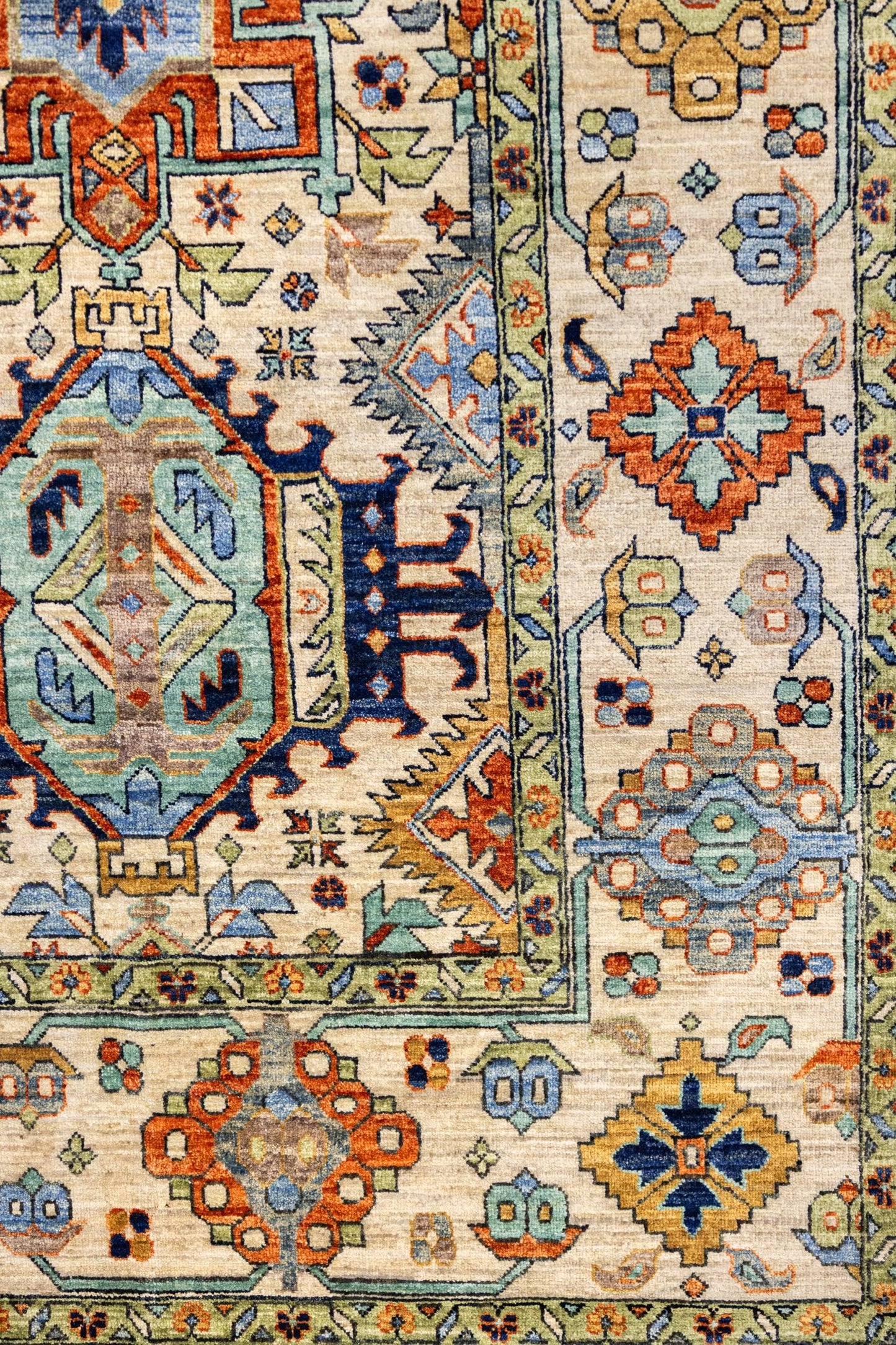 Karaja Handwoven Tribal Rug, J87481