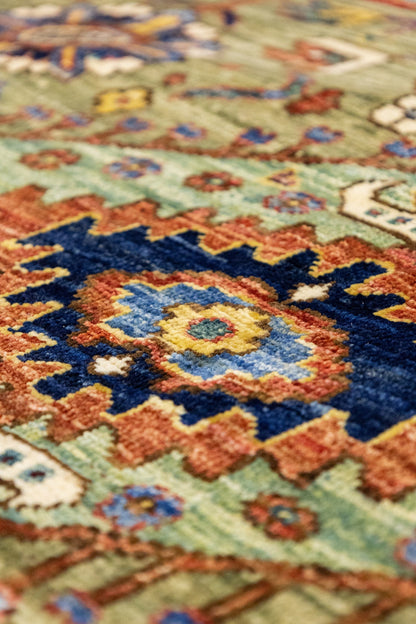 Karaja Handwoven Tribal Rug, J89302