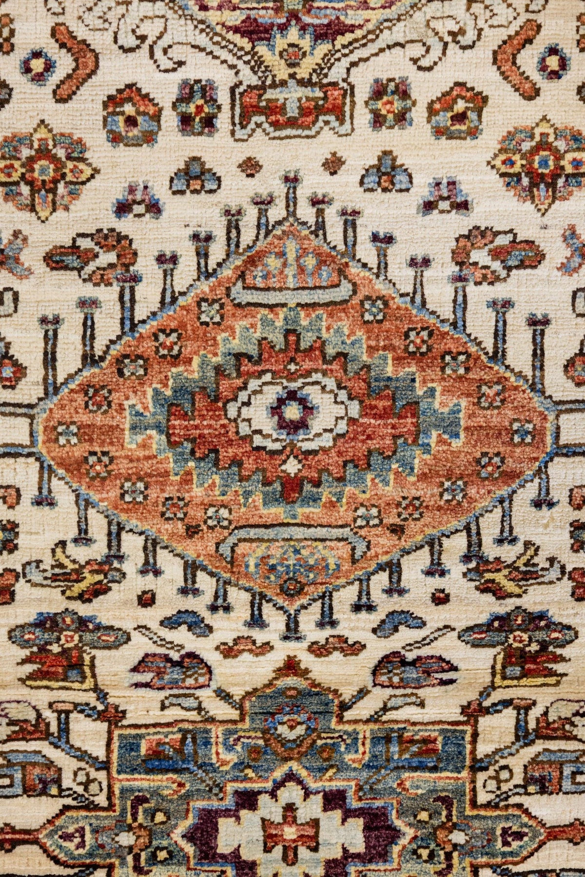 Karaja Handwoven Tribal Rug, J89324