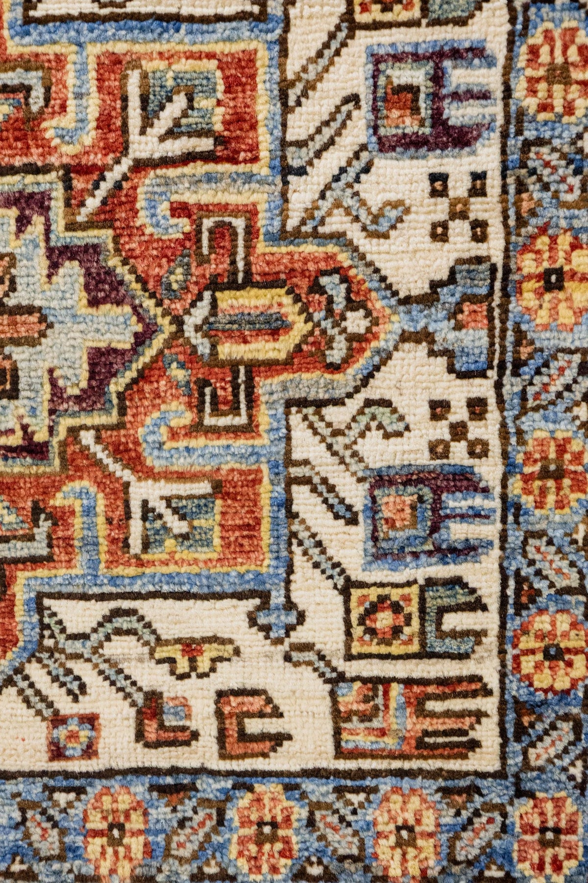 Karaja Handwoven Tribal Rug, J89324
