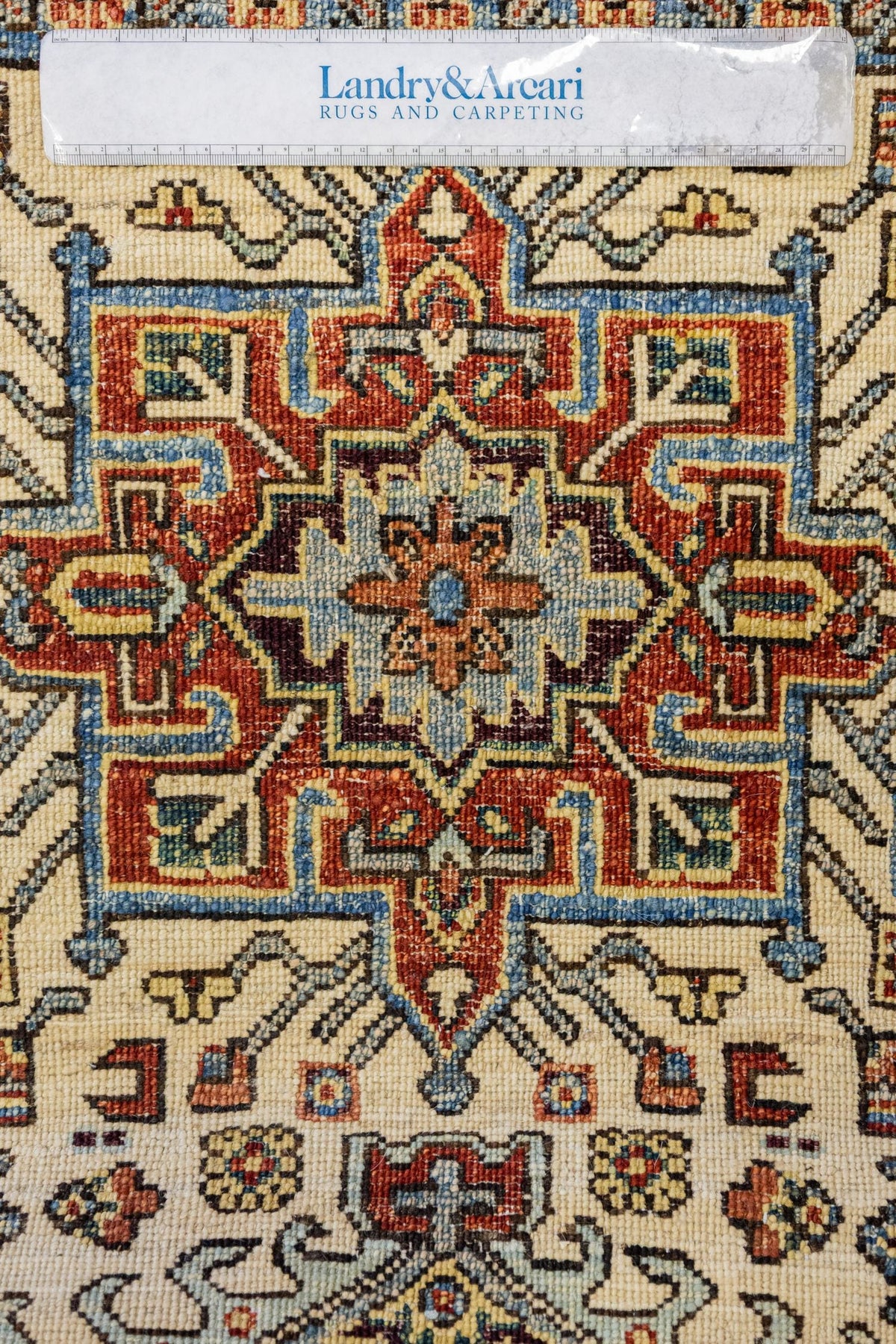 Karaja Handwoven Tribal Rug, J89324