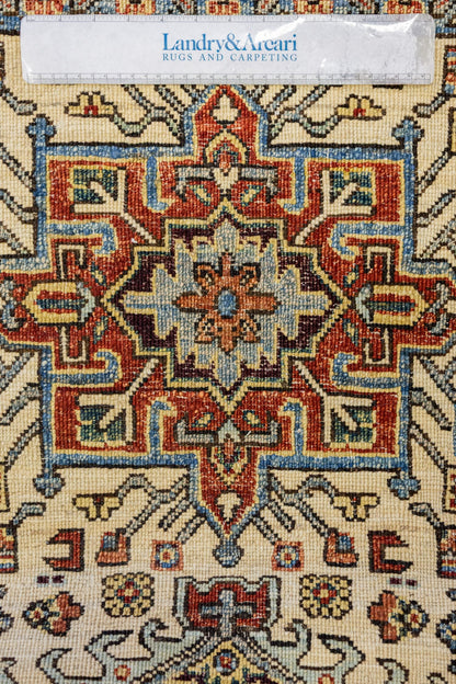 Karaja Handwoven Tribal Rug, J89324