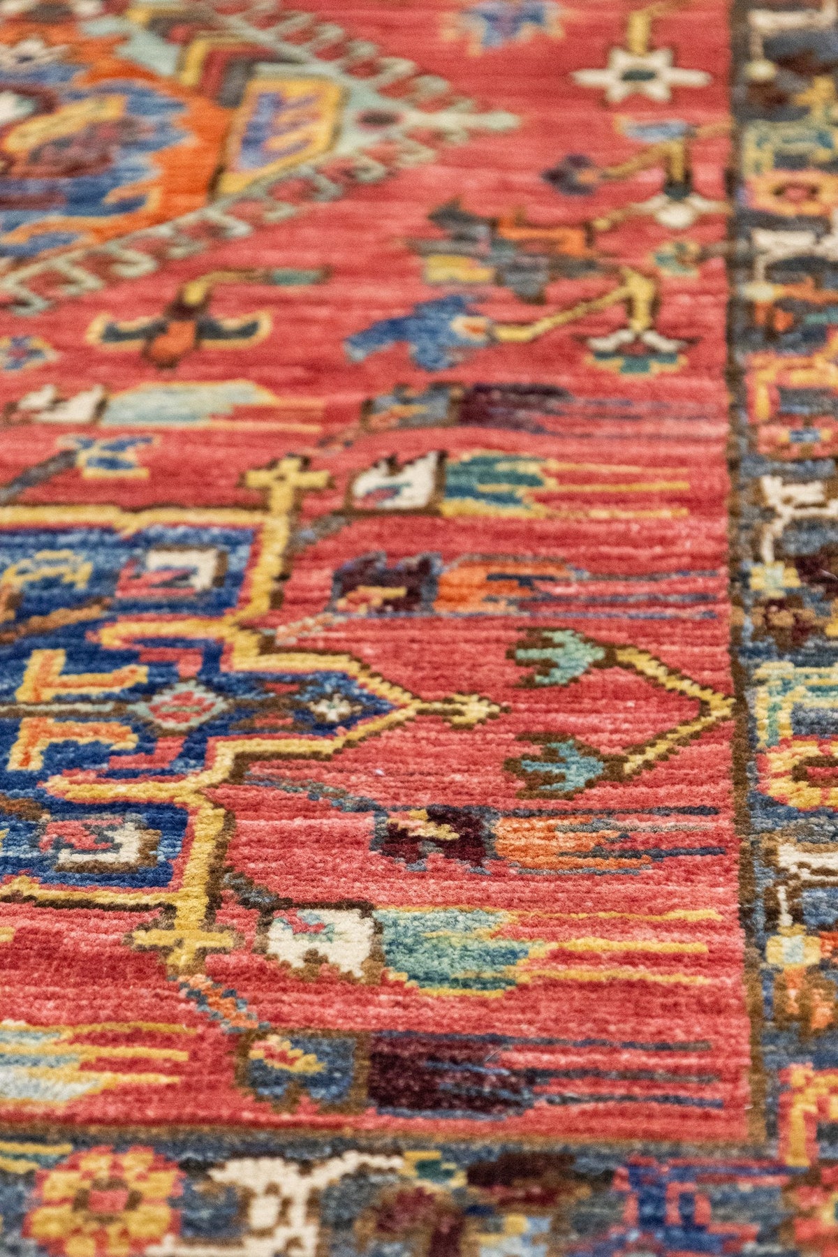 Karaja Handwoven Tribal Rug, J89334