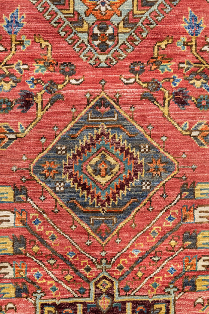 Karaja Handwoven Tribal Rug, J89334