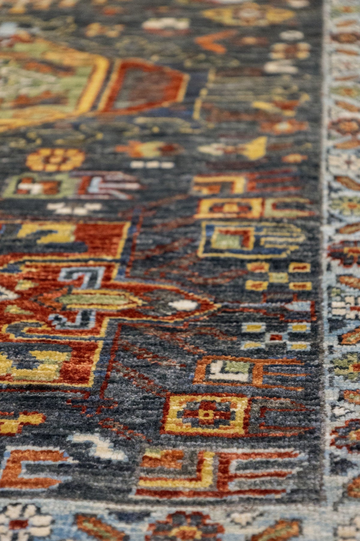Karaja Handwoven Tribal Rug, J89339