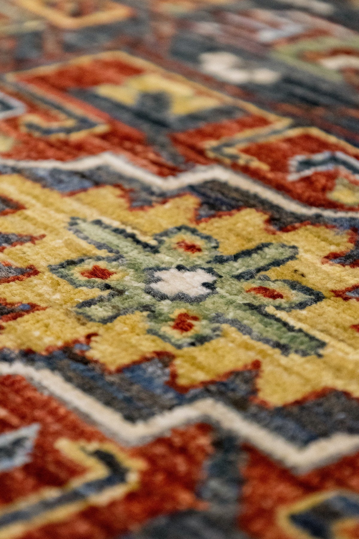Karaja Handwoven Tribal Rug, J89339